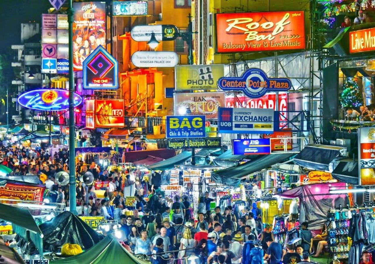 Хостел Slumber Party Bangkok Khaosan Экстерьер фото